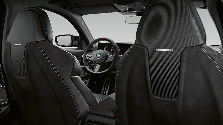 M Performance naslon BMW M Performance dijelovi M Performance naslon za leđa BMW M Performance dijelovi izbliza
