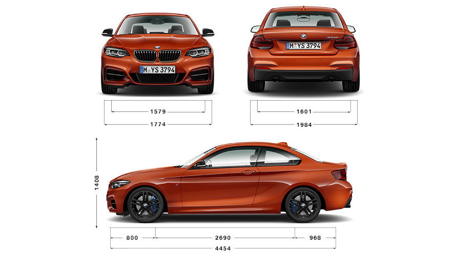 BMW M240i Coupé: Motori i tehnički podaci | BMW.hr