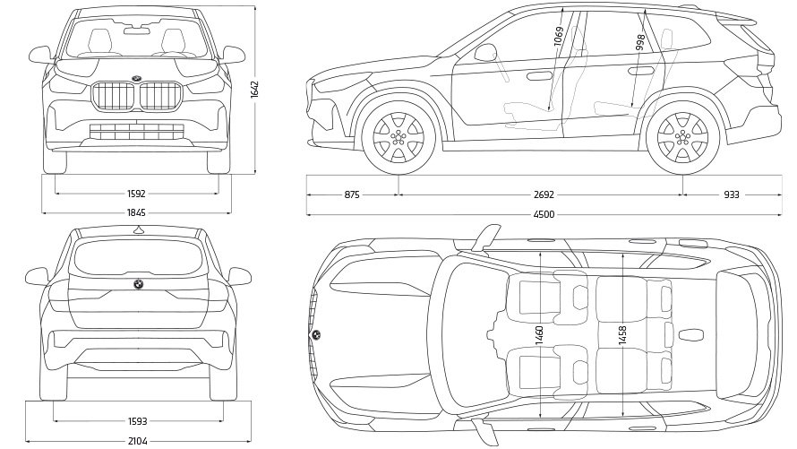 BMW X1 (U11) Motori i tehnički podaci BMW.hr