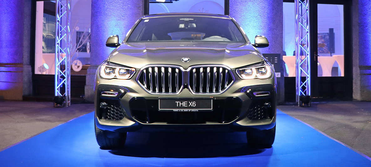Predstavljanje novog BMW-a X6 u BMW Tomić City Store-u