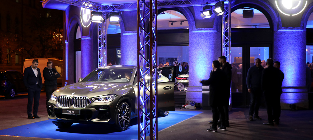 Predstavljanje novog BMW-a X6 u BMW Tomić City Store-u
