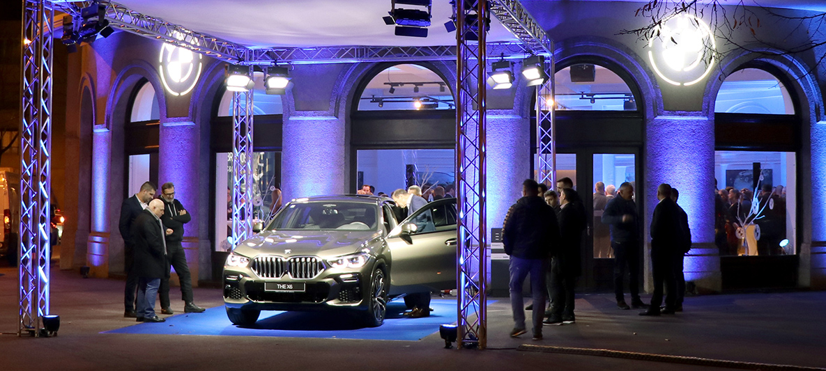 Predstavljanje novog BMW-a X6 u BMW Tomić City Store-u
