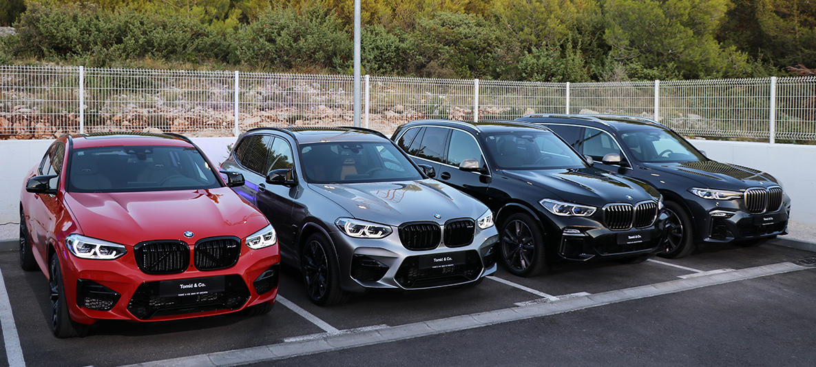 BMW X4 M, X3 M, X5 M i X7
