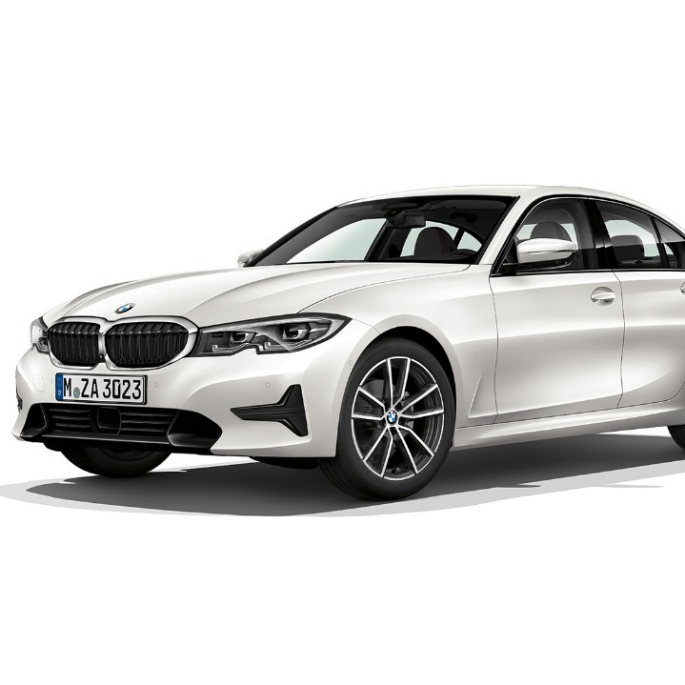 BMW serije 3 Limuzina, Model Sport Line. Bočni prikaz BMW-a serije 3 Limuzina kao Model Sport Line.