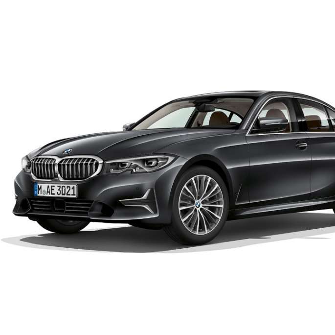BMW serije 3 Limuzina, Model Luxury Line. Bočni prikaz BMW-a serije 3 Limuzina kao Model Luxury Line.